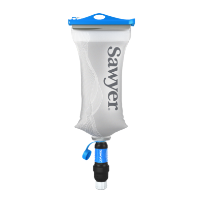 Sawyer SP303 - Squeeze Water Filtration System with Cnoc Premium 2 Liter Bladder Sawyer SP303 - Squeeze Water Filtration System with Cnoc Premium 2 Liter Bladder
